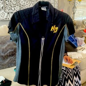 Harley Davidson button down women’s shirt